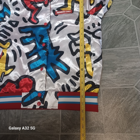 MEMBERS ONLY SIZE S Colorful Graphic Women's Jacket - Picture 11 of 16
